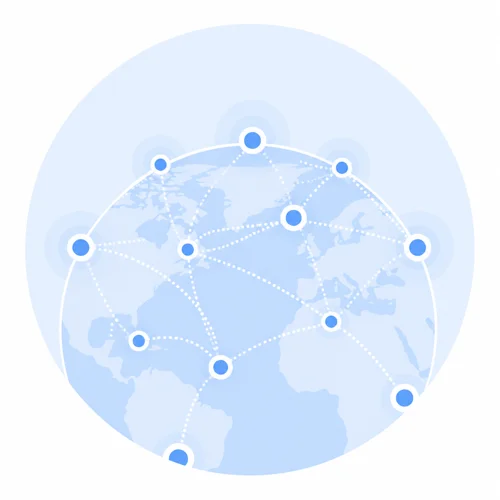 Cloudflare Edge 네트워크 안정성을 나타내는 일러스트